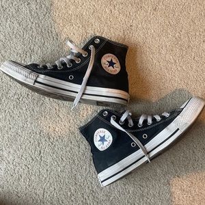 Black High Top Converse